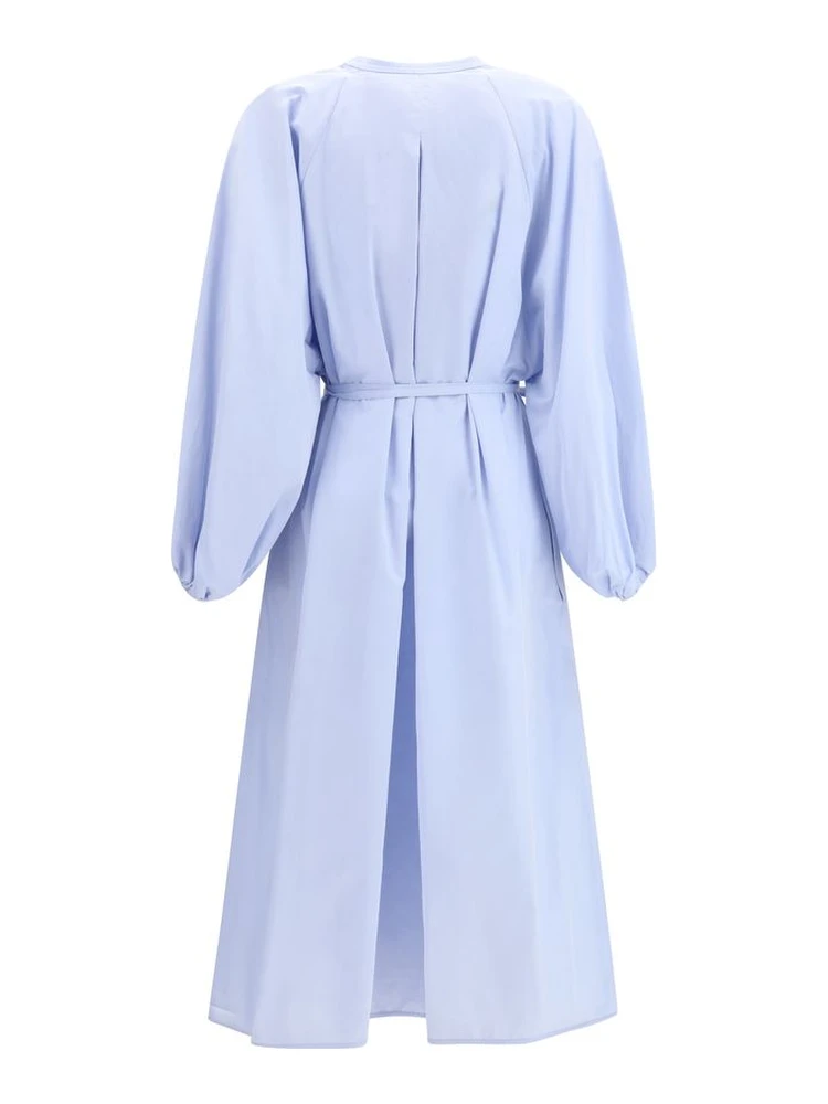 Light Blue Cotton Casual Dress alternative