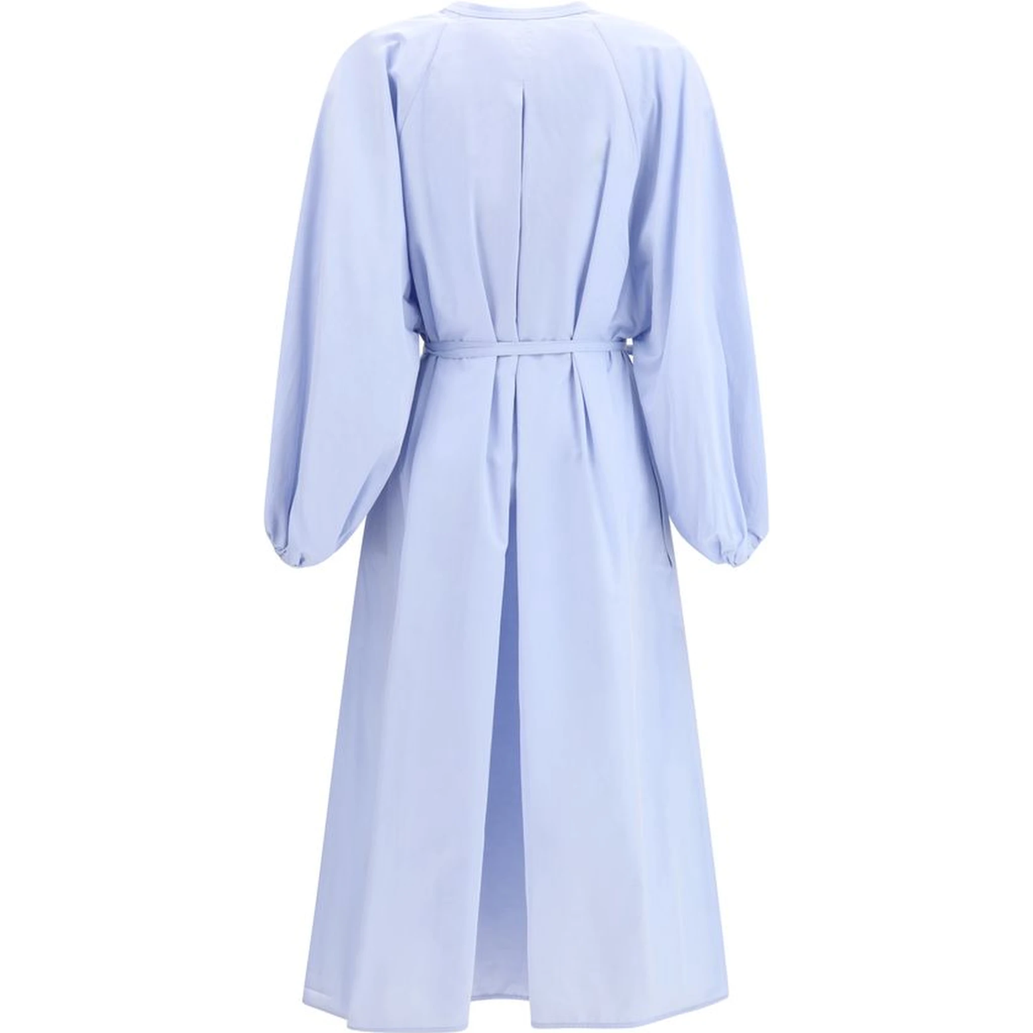 Light Blue Cotton Casual Dress
