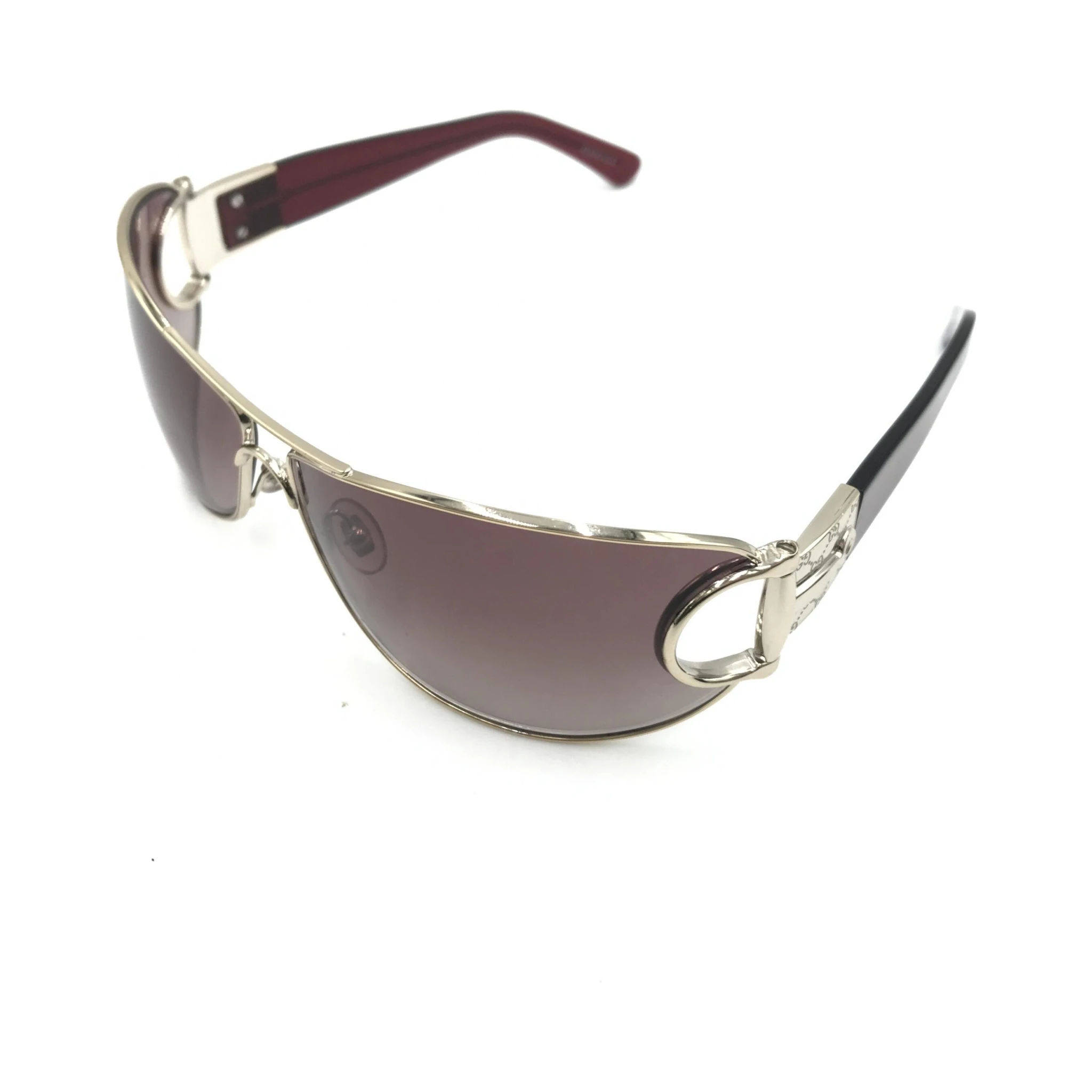 Aviator Horsebit Sunglasses With Tinted Lenses