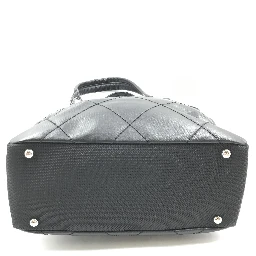 Chanel Black Canvas Paris-Biarritz Tote PM Handbag