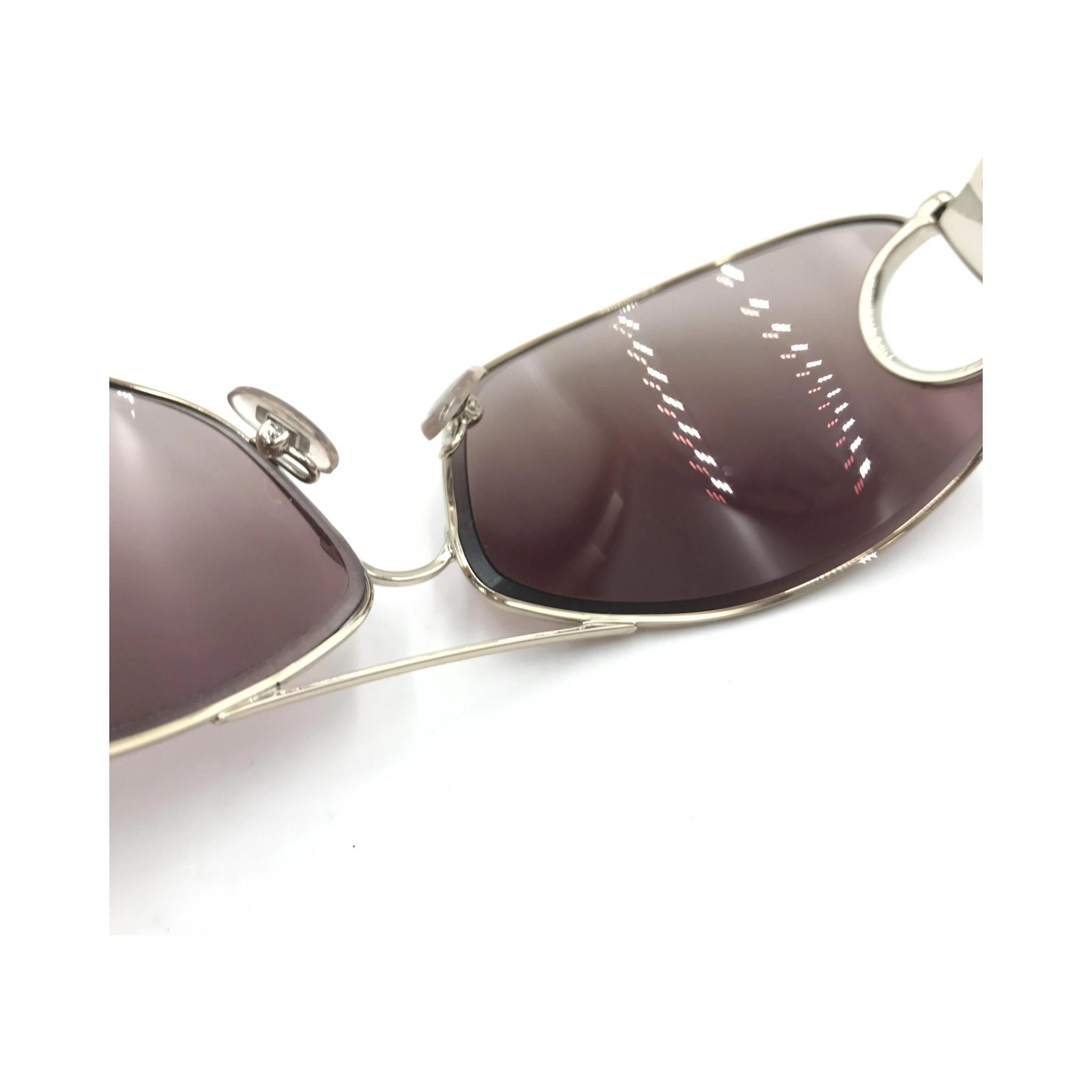 Aviator Horsebit Sunglasses With Tinted Lenses