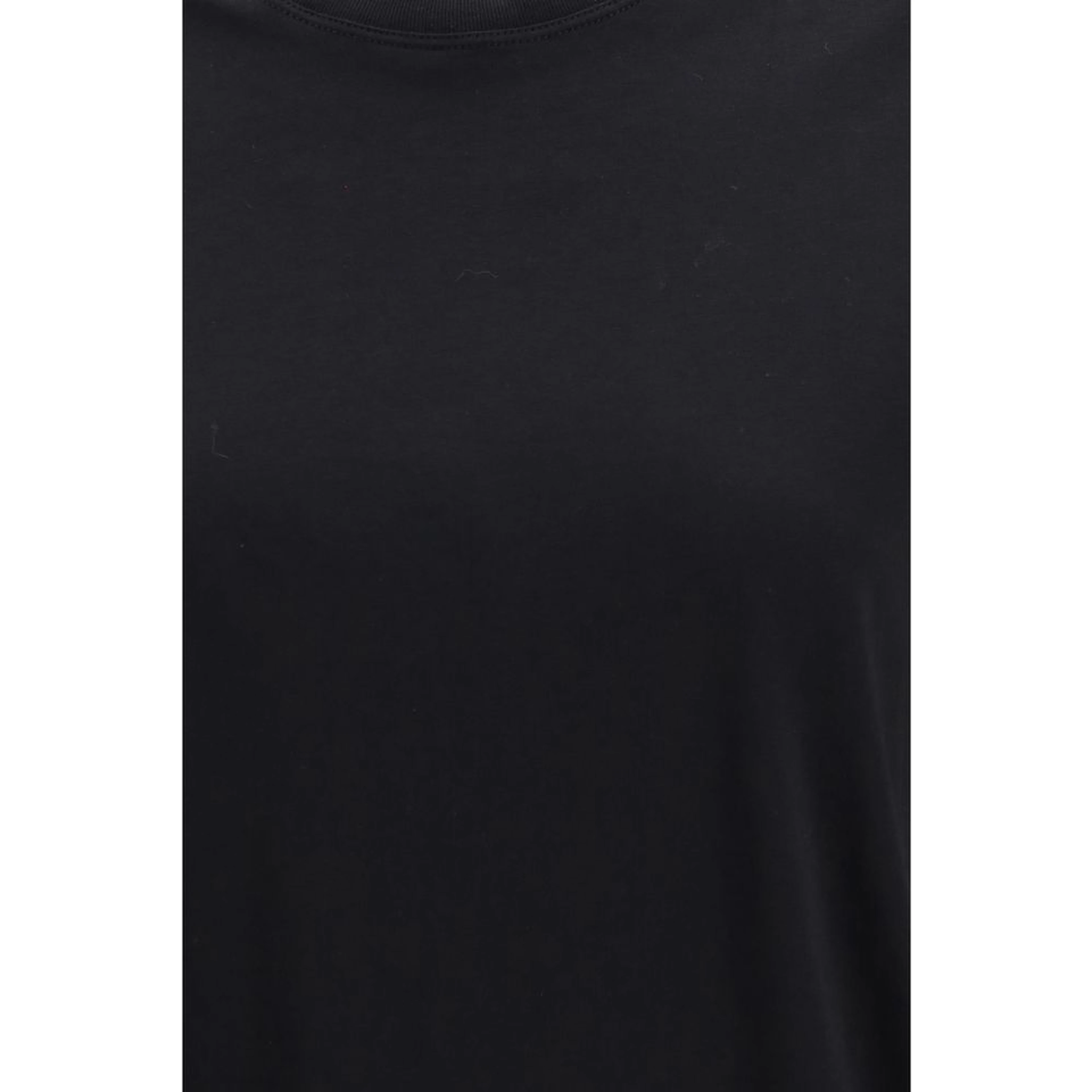 Black Cotton T-Shirt