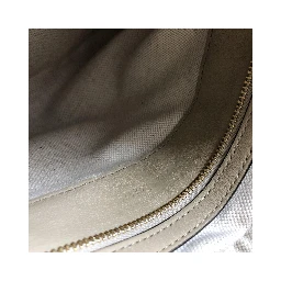 Gucci Aria Calfskin Web Large Attache Shoulder Bag Beige