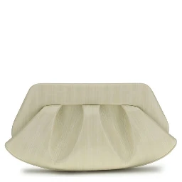White Polyethylene Clutch Bag