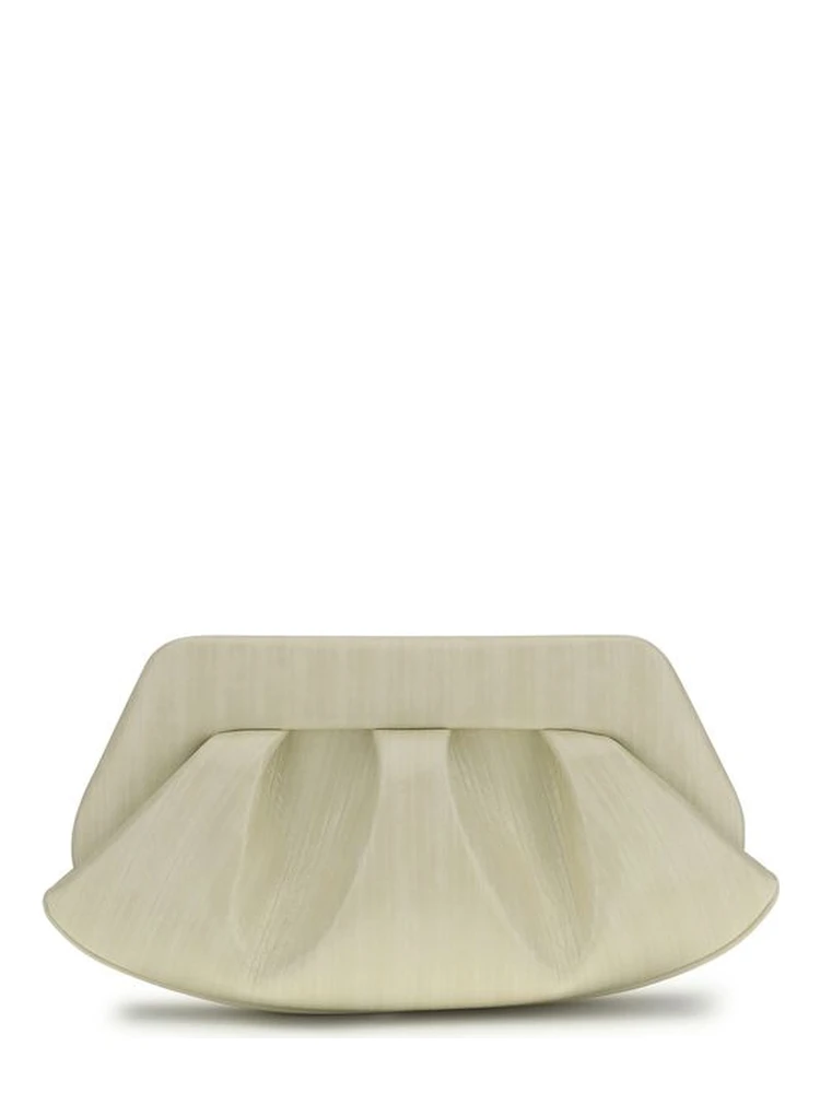 White Polyethylene Clutch Bag