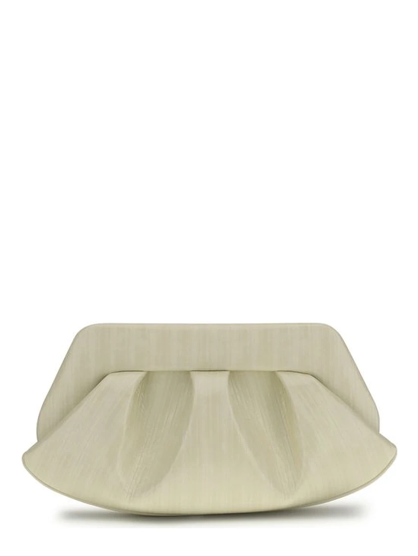White Polyethylene Clutch Bag