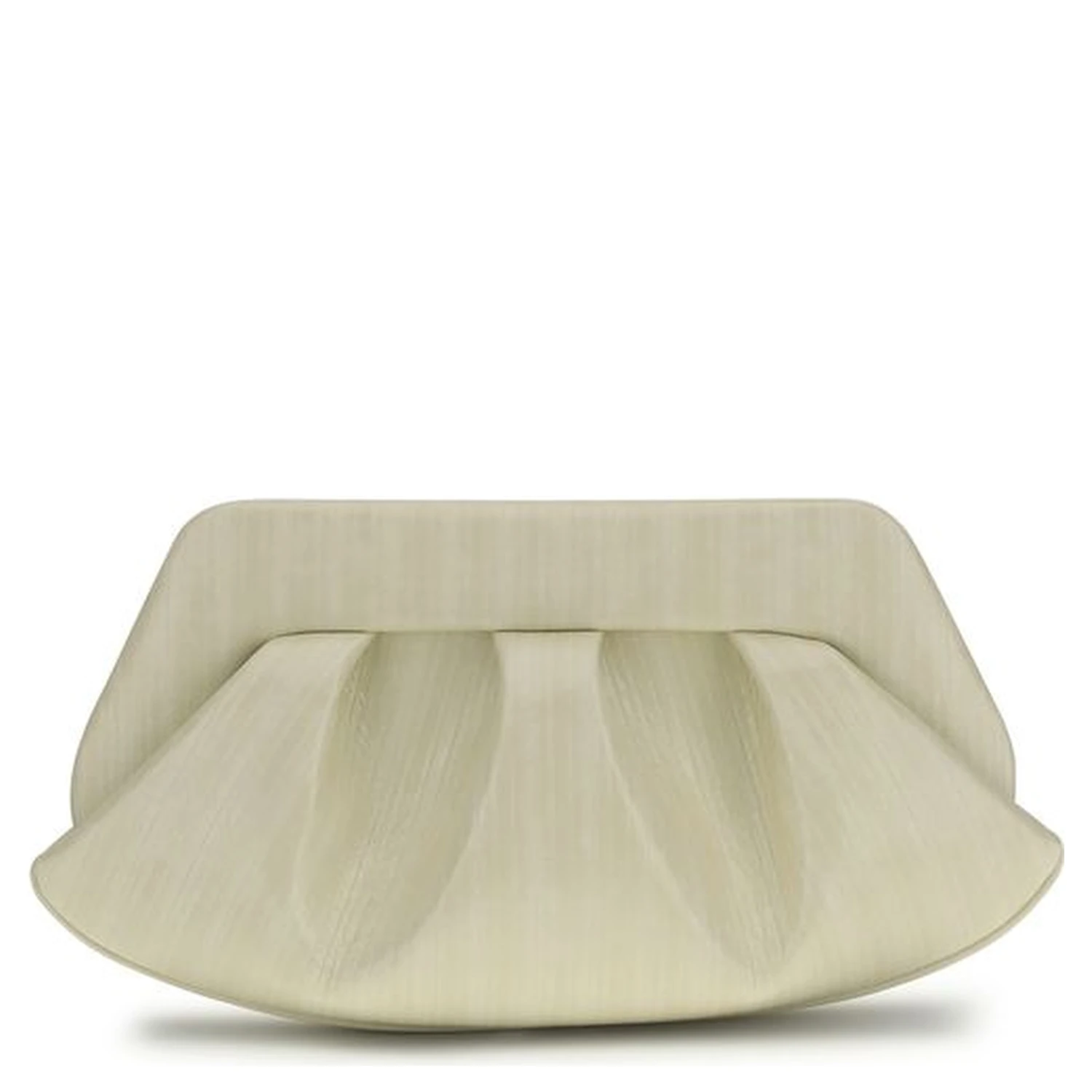 White Polyethylene Clutch Bag