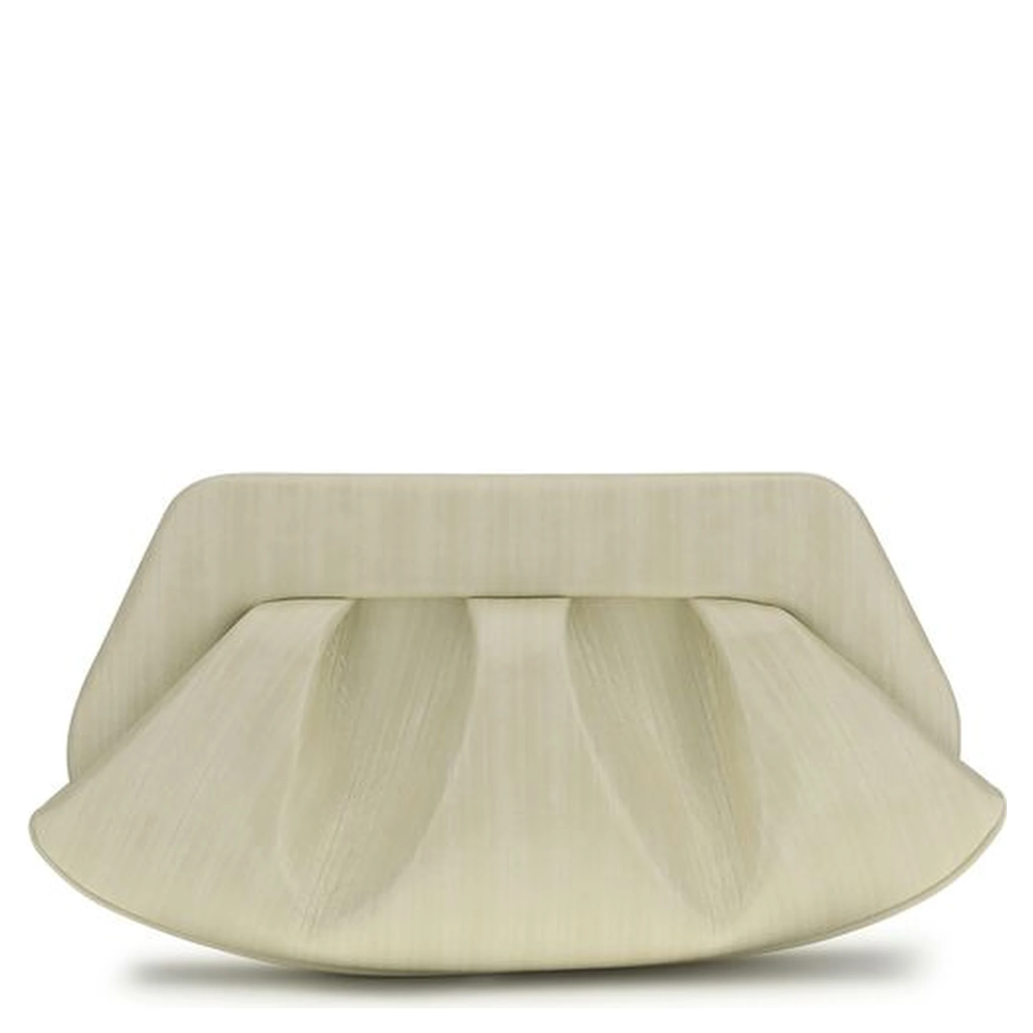 White Polyethylene Clutch Bag