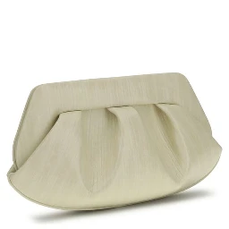 White Polyethylene Clutch Bag