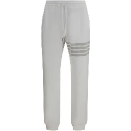 White Cotton Joggers (Workout Pants)
