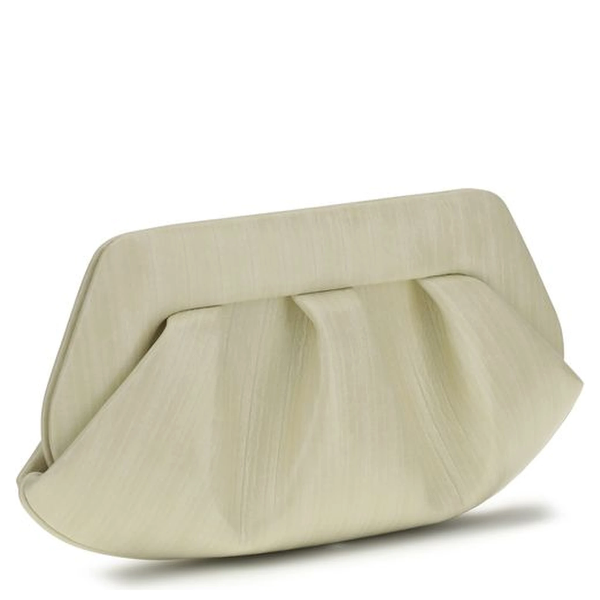 White Polyethylene Clutch Bag