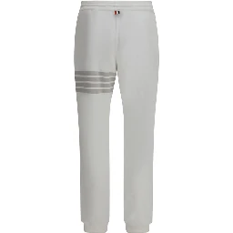 White Cotton Joggers (Workout Pants)