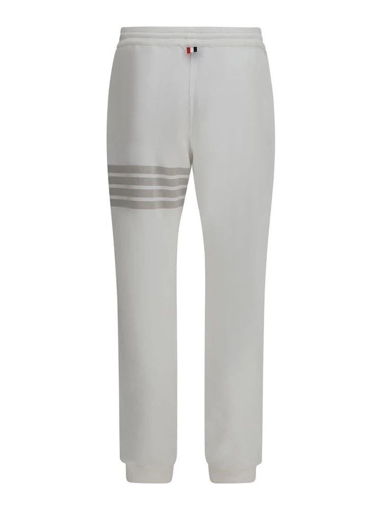 White Cotton Joggers (Workout Pants) alternative