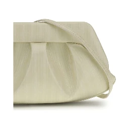 White Polyethylene Clutch Bag
