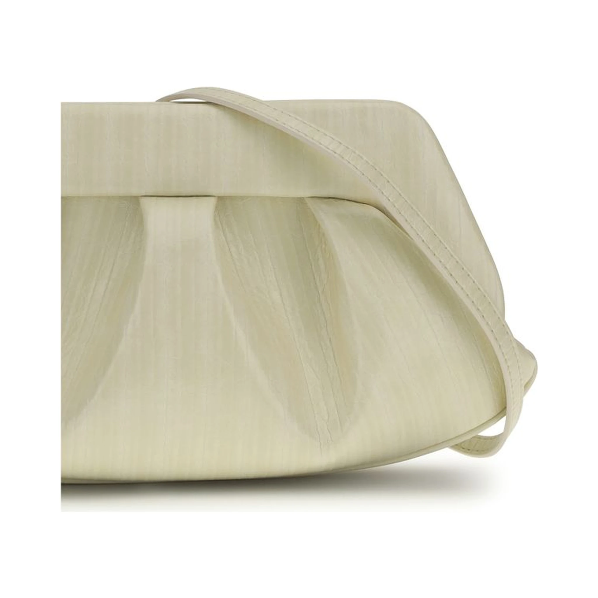 White Polyethylene Clutch Bag