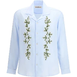 Light Blue Cotton Dress Shirt