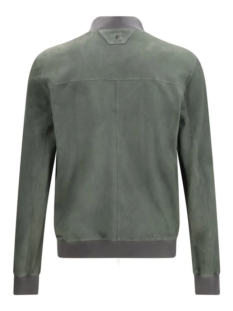 Bicolor Calf Leather Bos Taurus Bomber alternative