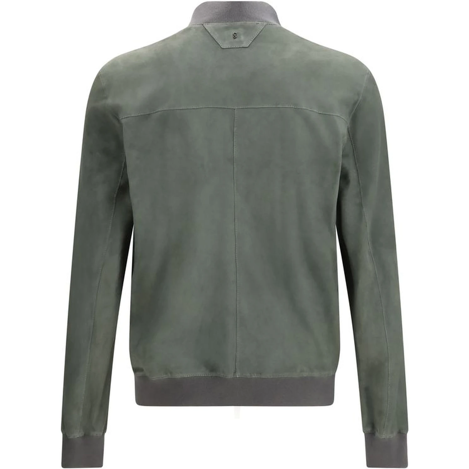 Bicolor Calf Leather Bos Taurus Bomber