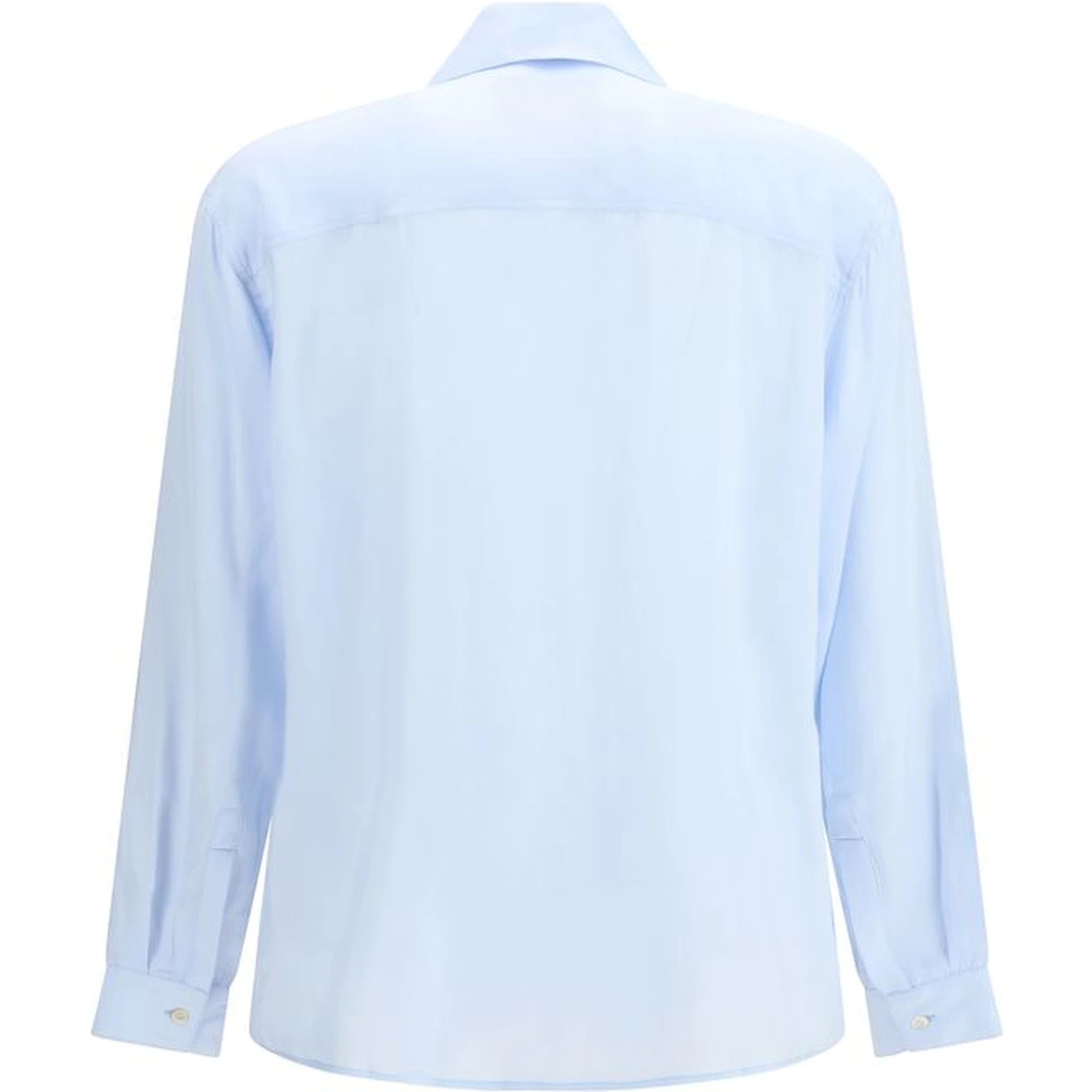Light Blue Cotton Dress Shirt