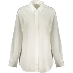 White Cotton Dress Shirt
