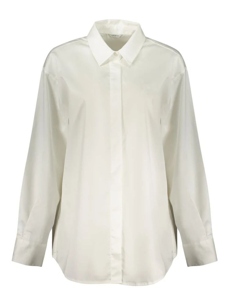 White Cotton Dress Shirt