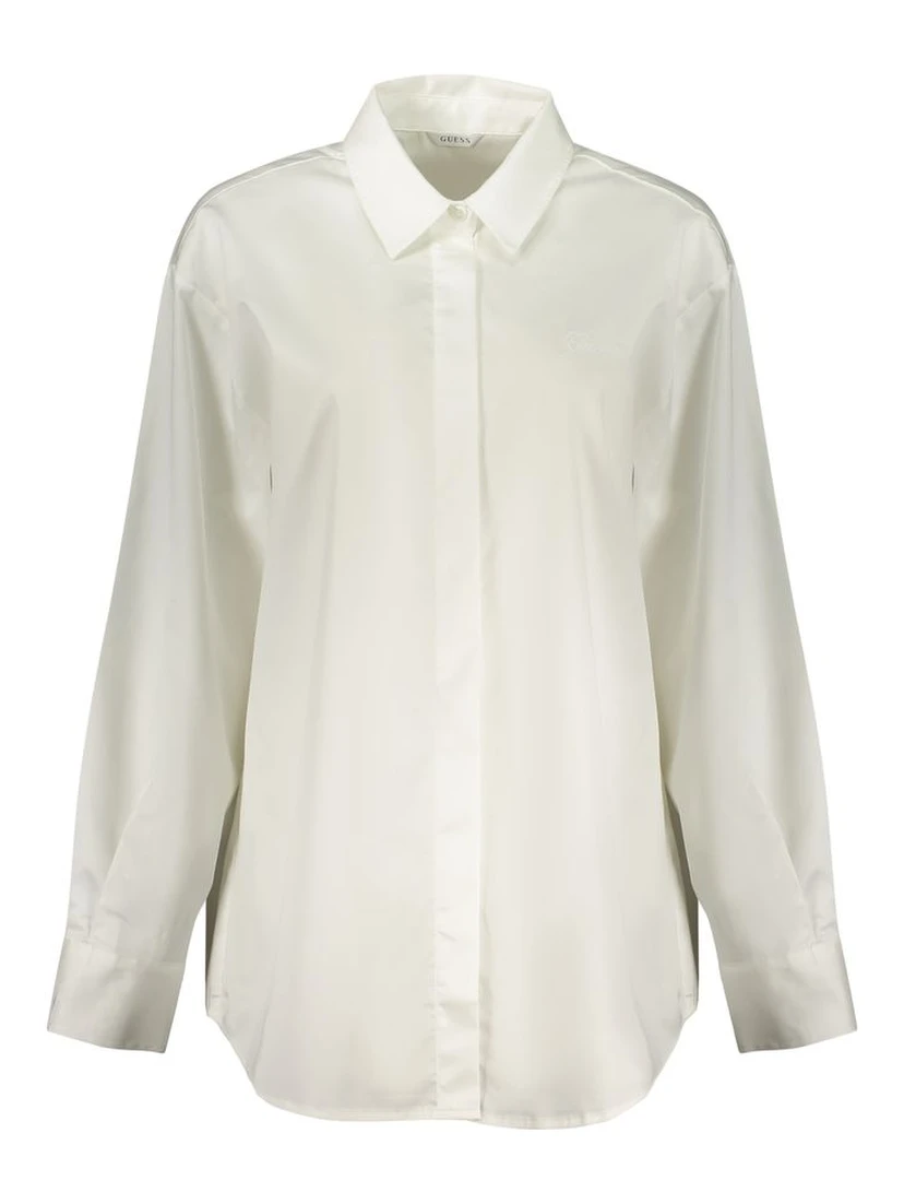 White Cotton Dress Shirt