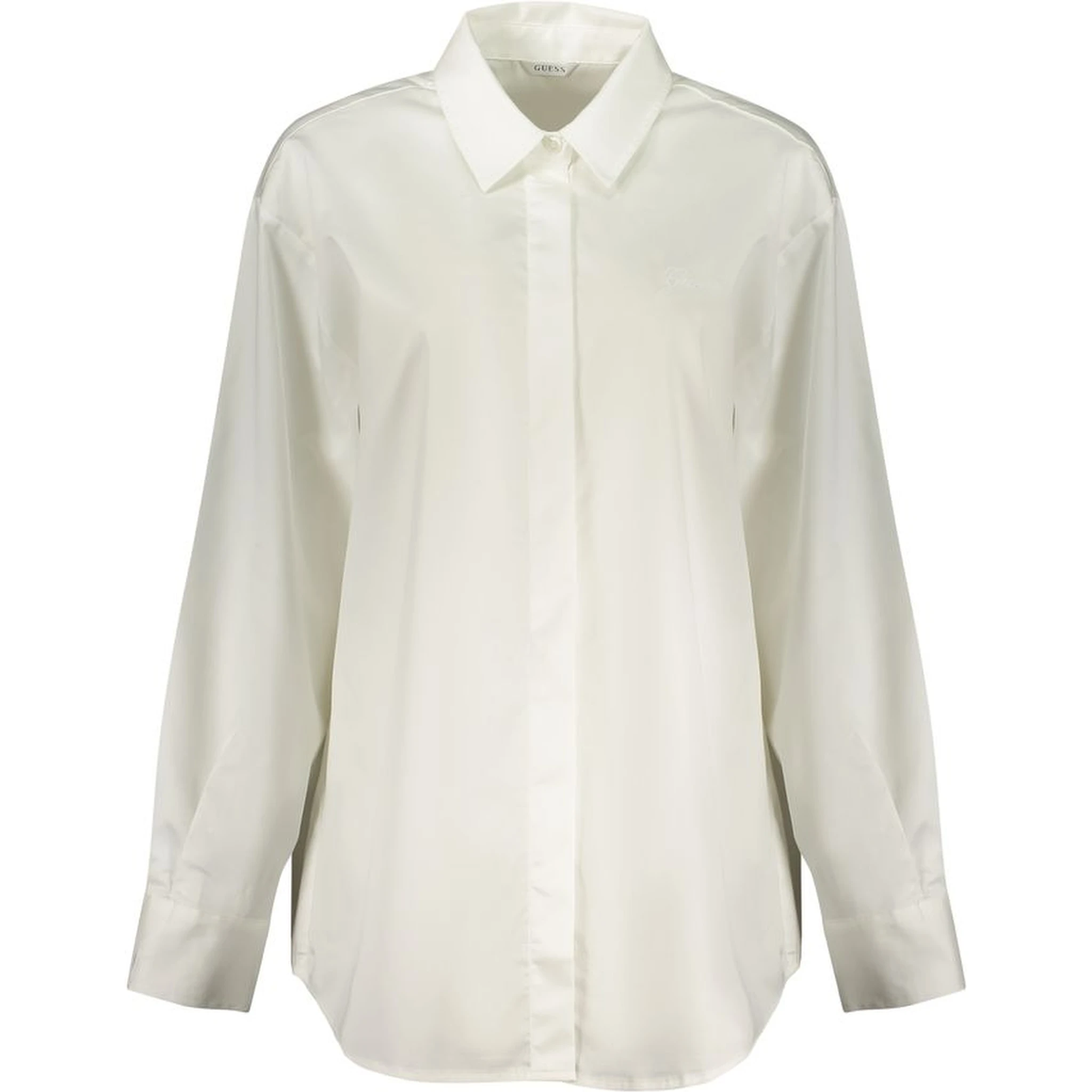 White Cotton Dress Shirt