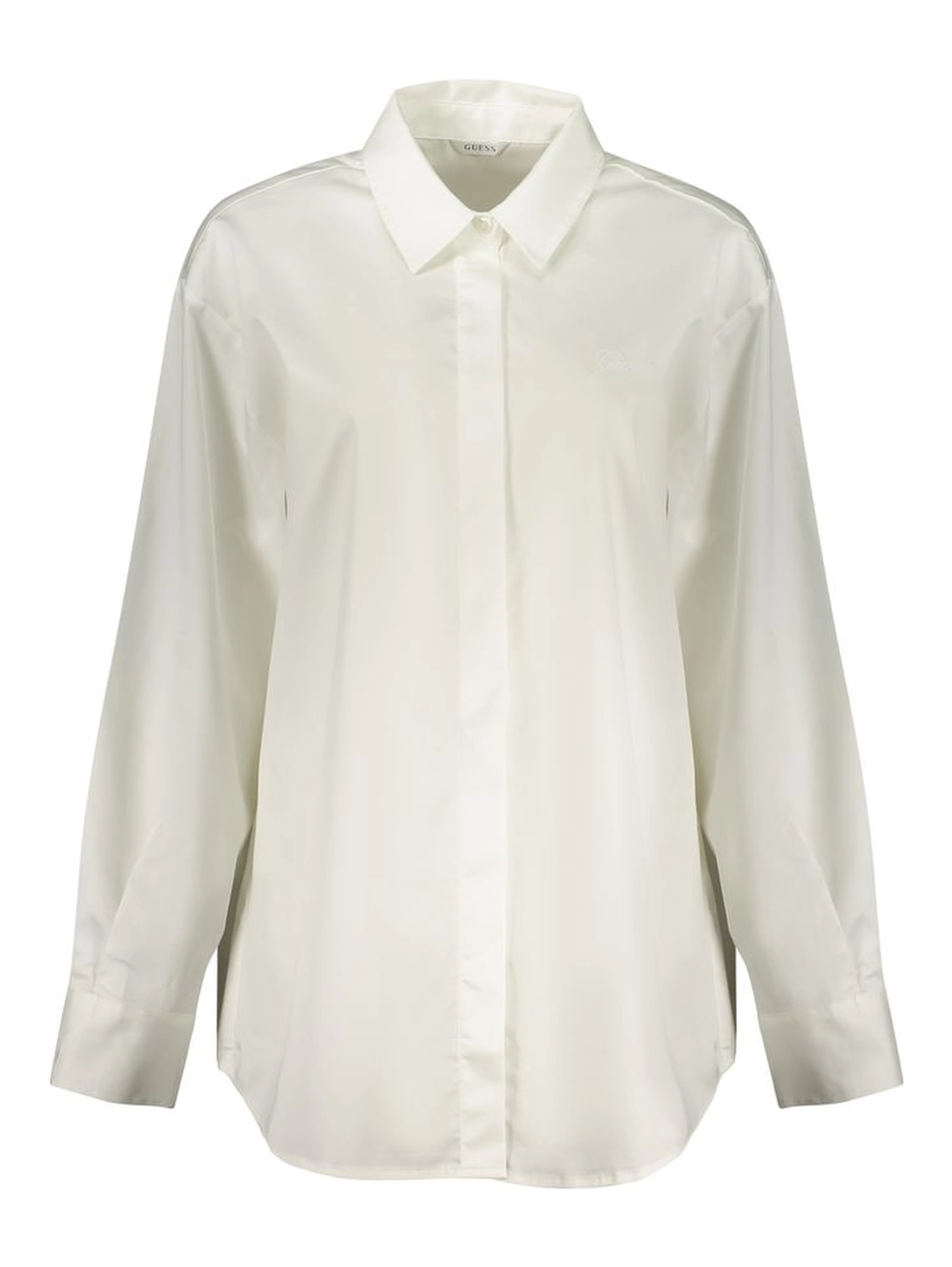 White Cotton Dress Shirt