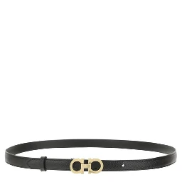 Brown Calf Leather Bos Taurus Thin Belt
