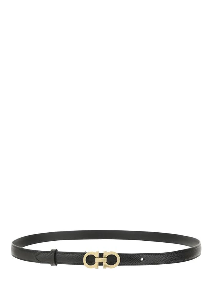 Brown Calf Leather Bos Taurus Thin Belt
