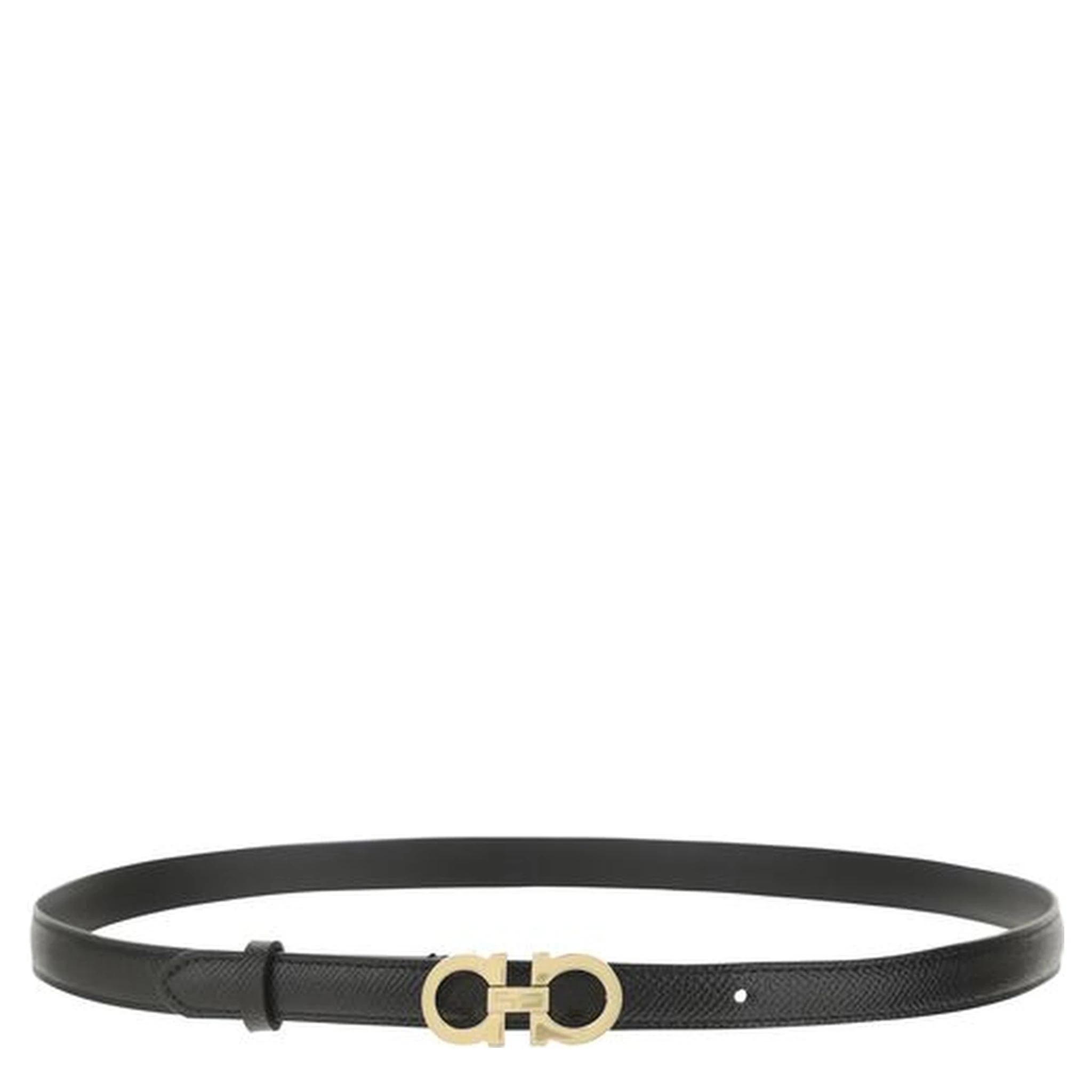 Brown Calf Leather Bos Taurus Thin Belt