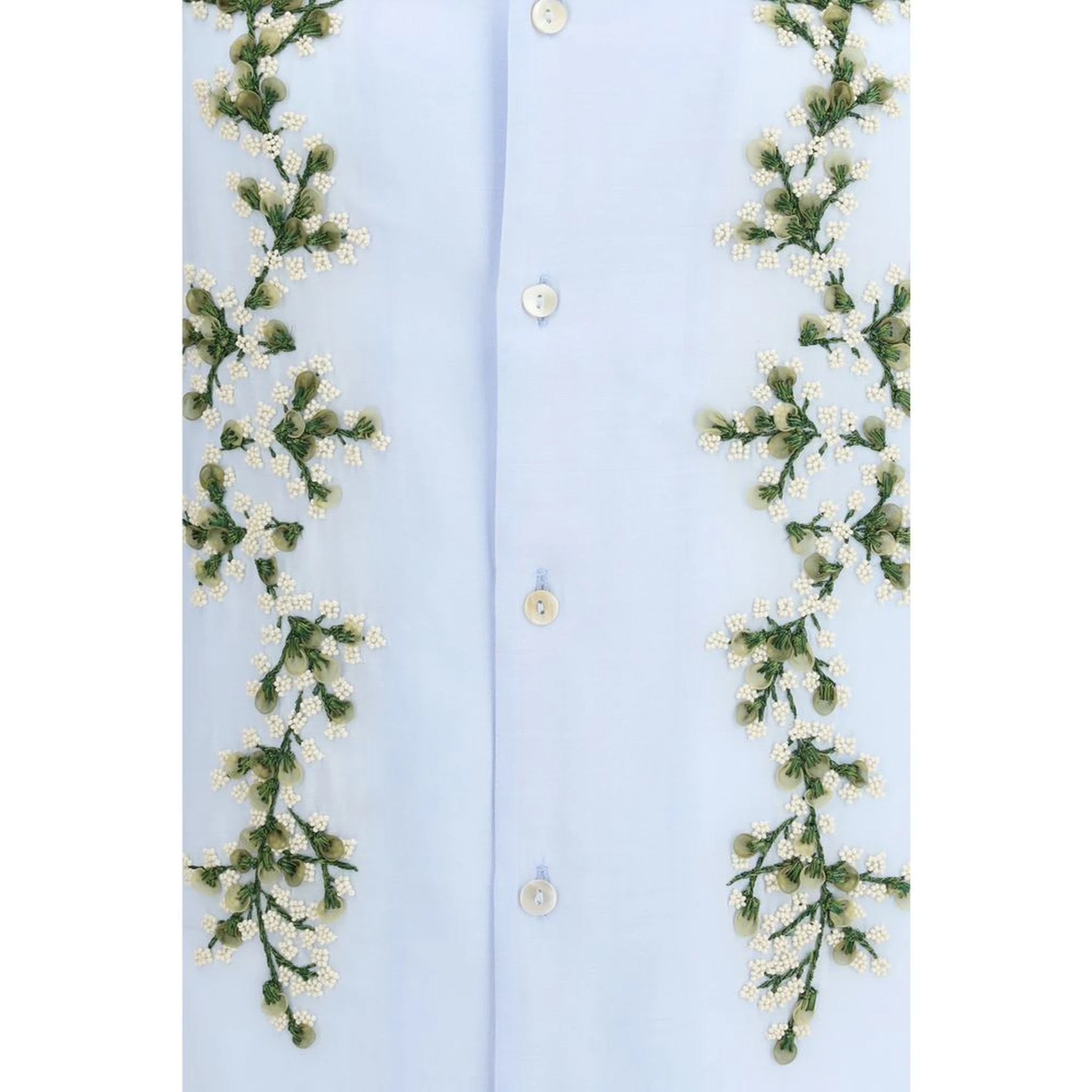 Light Blue Cotton Dress Shirt