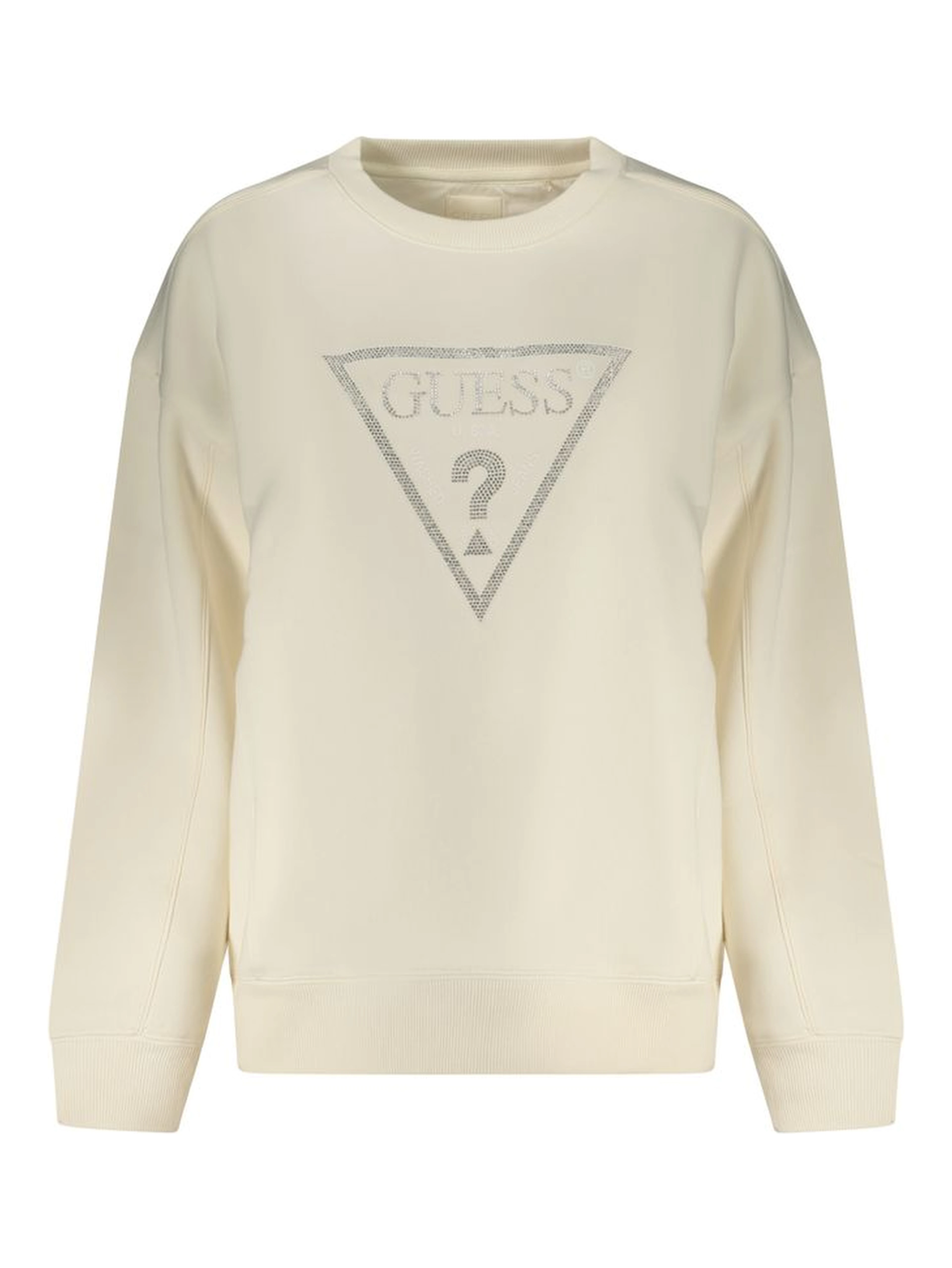 White Cotton Sweatshirt