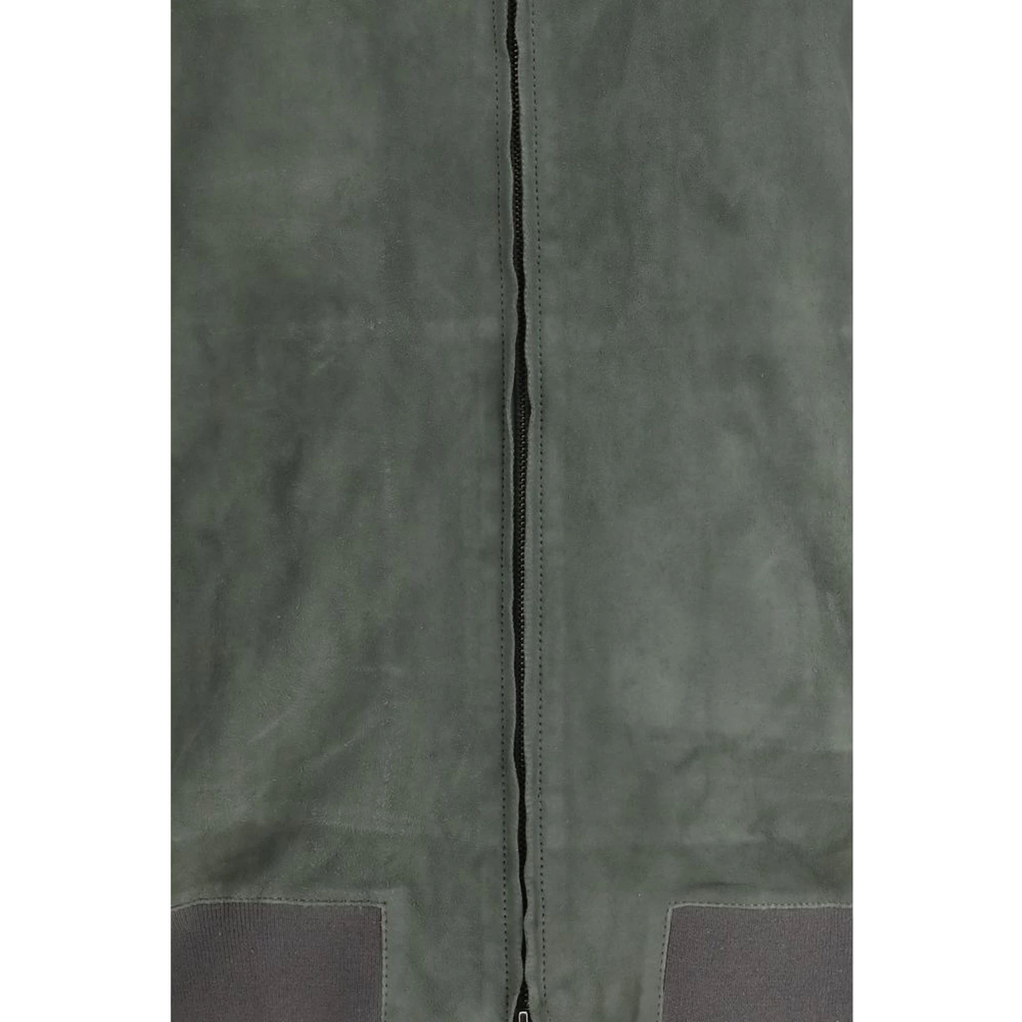 Bicolor Calf Leather Bos Taurus Bomber