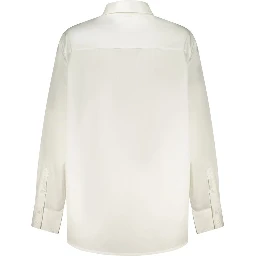 White Cotton Dress Shirt