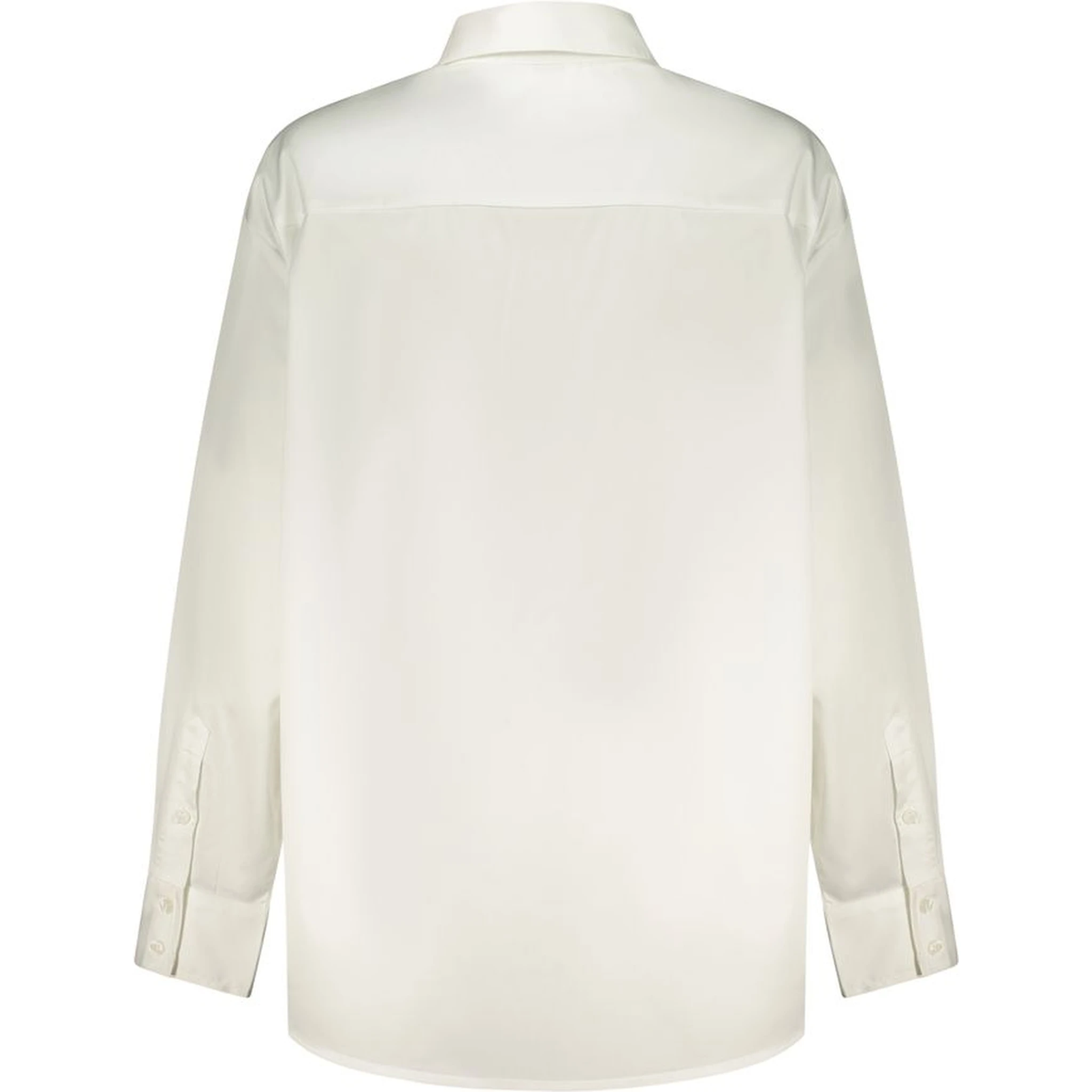 White Cotton Dress Shirt