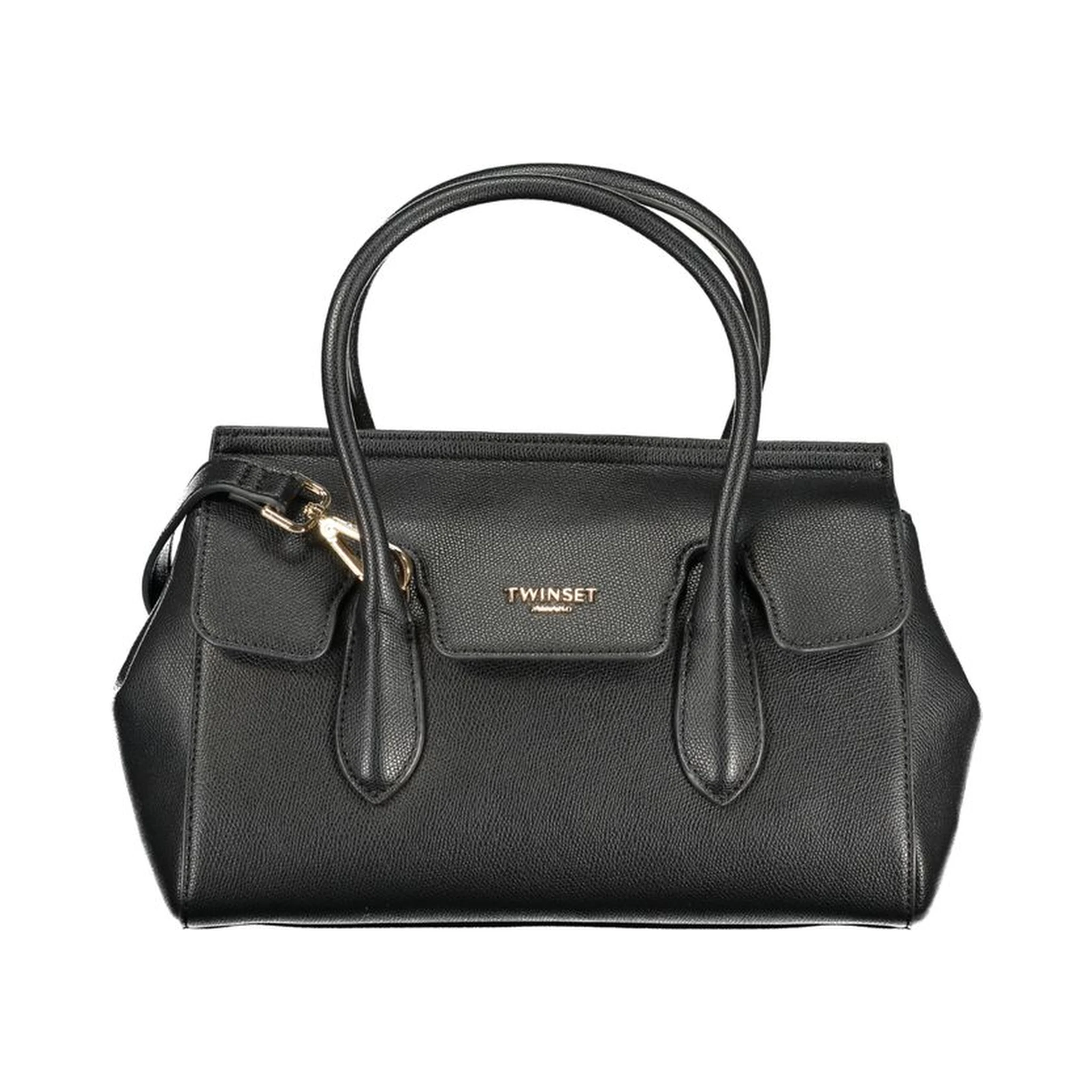 Nero Poliuretano Womens Handbag