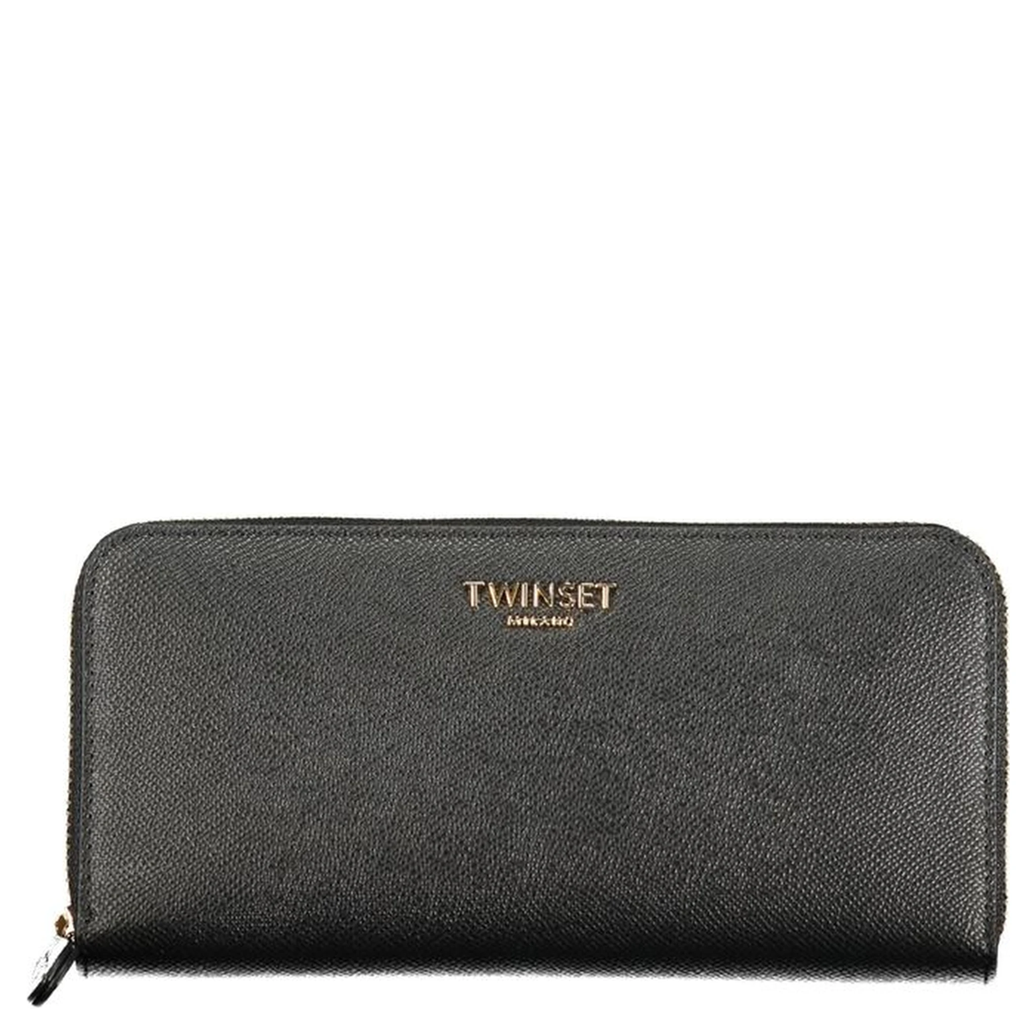 Nero Poliuretano Women Wallet