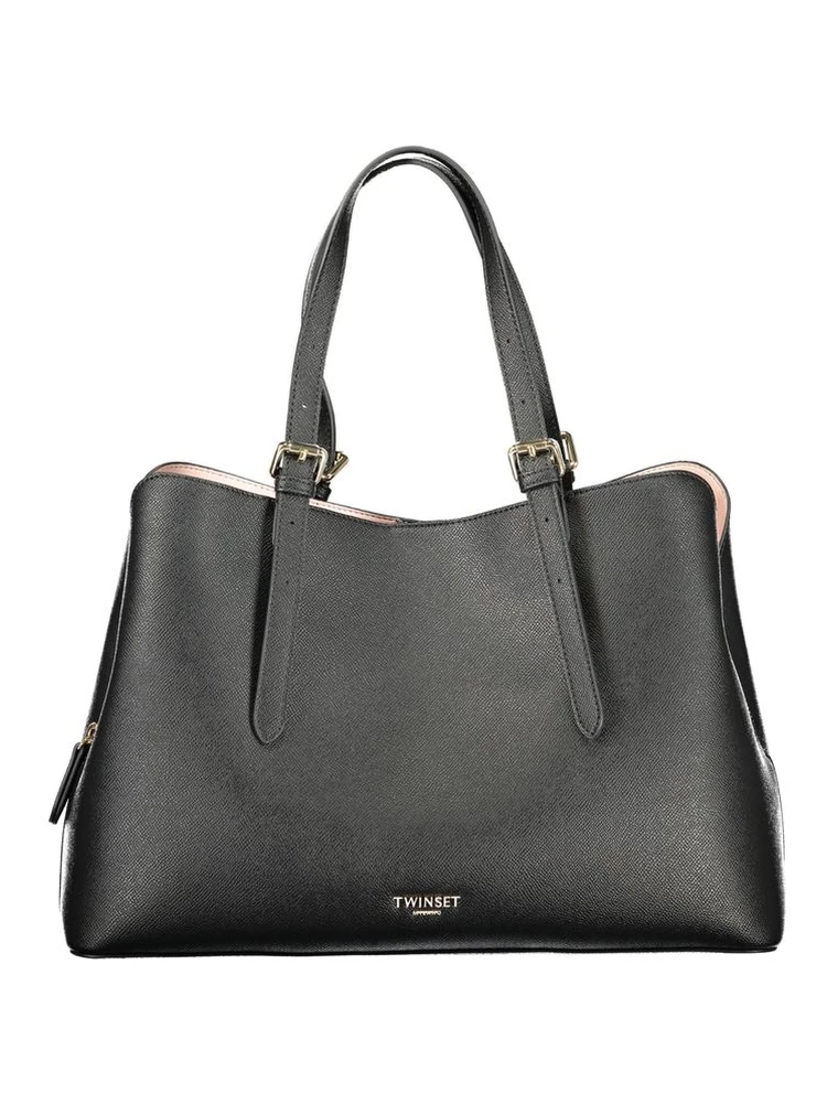 Nero Polyurethane Women Tote