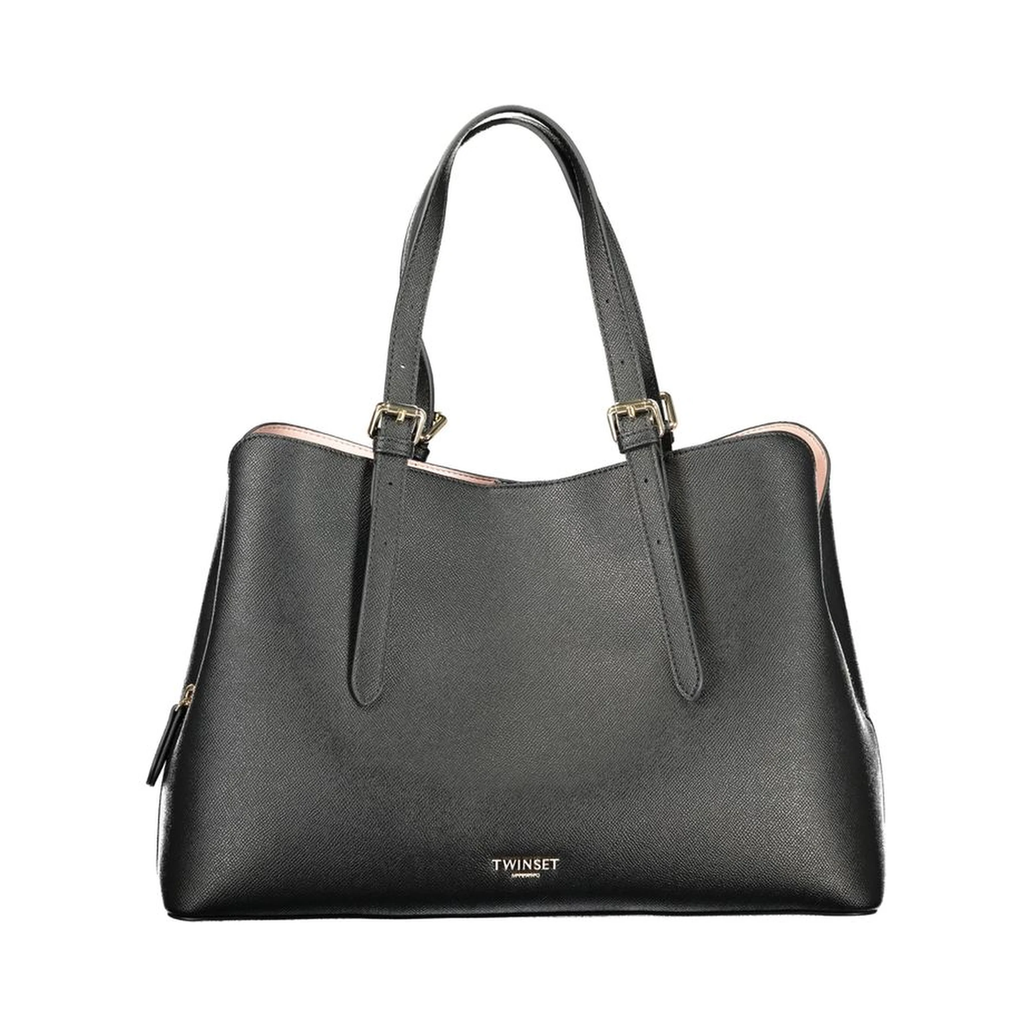 Nero Polyurethane Women Tote