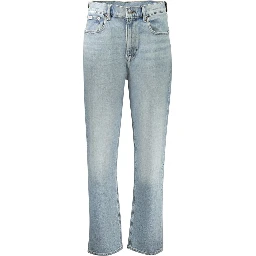Azzurro Cotton Women Jeans