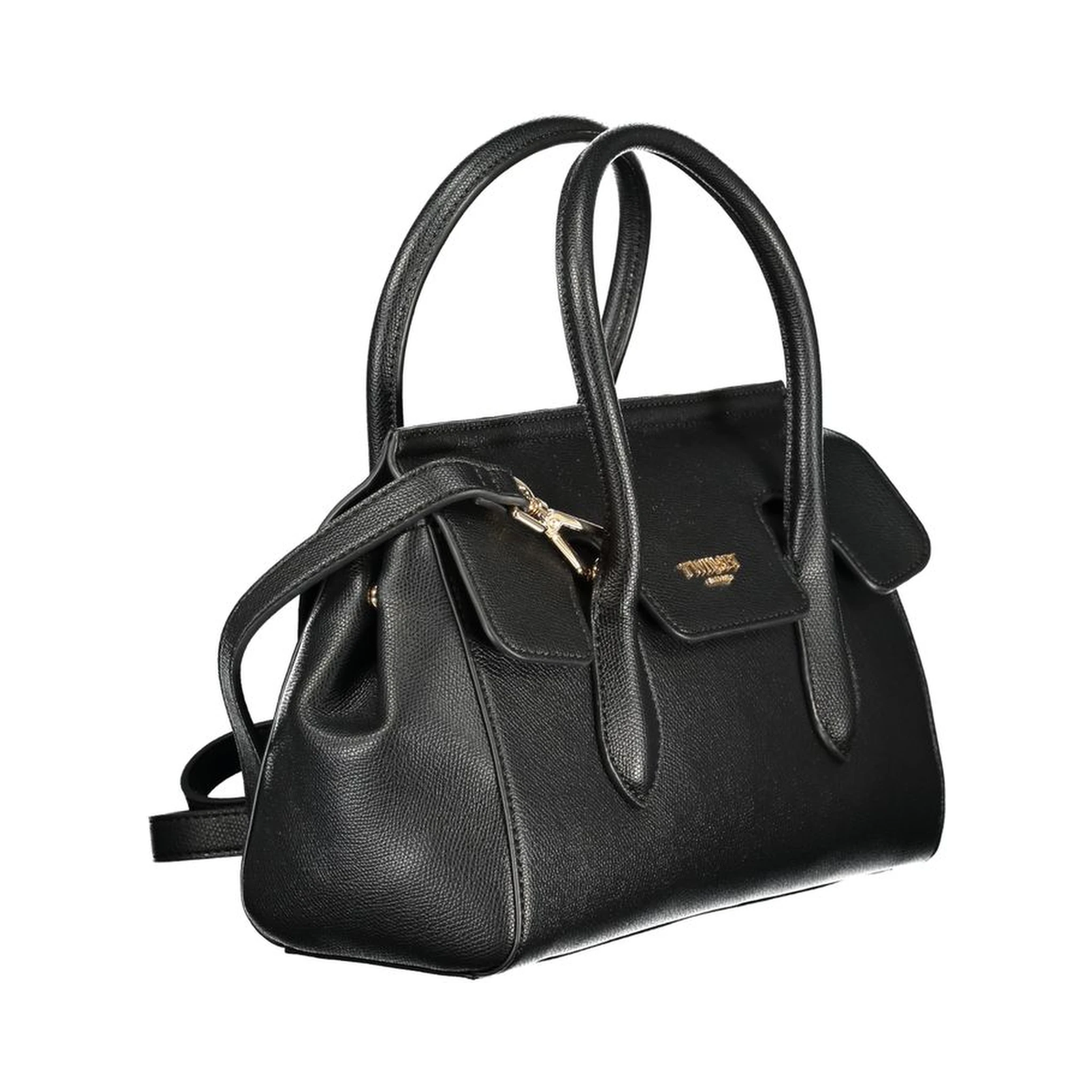 Nero Poliuretano Womens Handbag