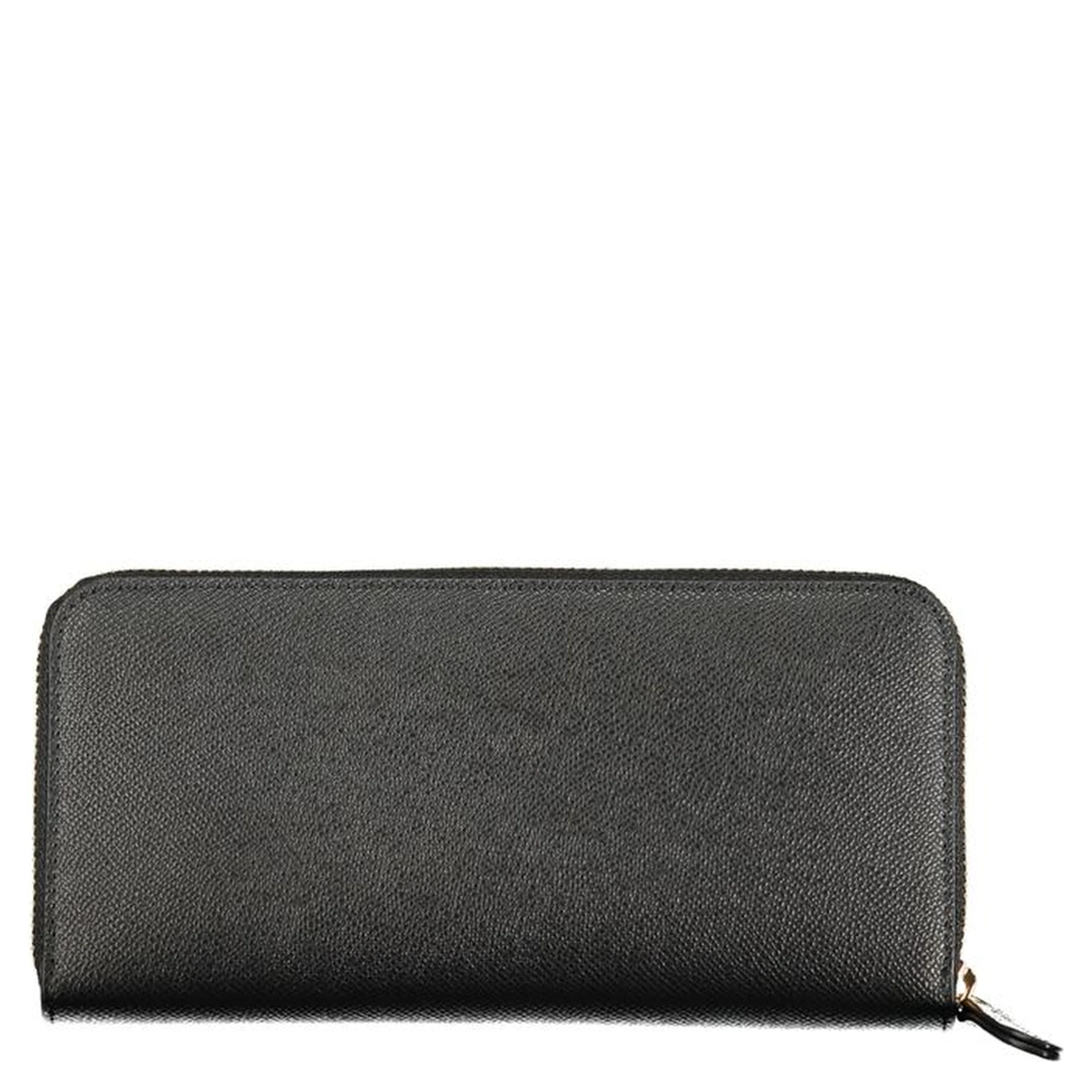 Nero Poliuretano Women Wallet