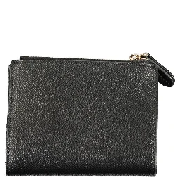 محفظة نسائية سوداء من البولي يوريثان