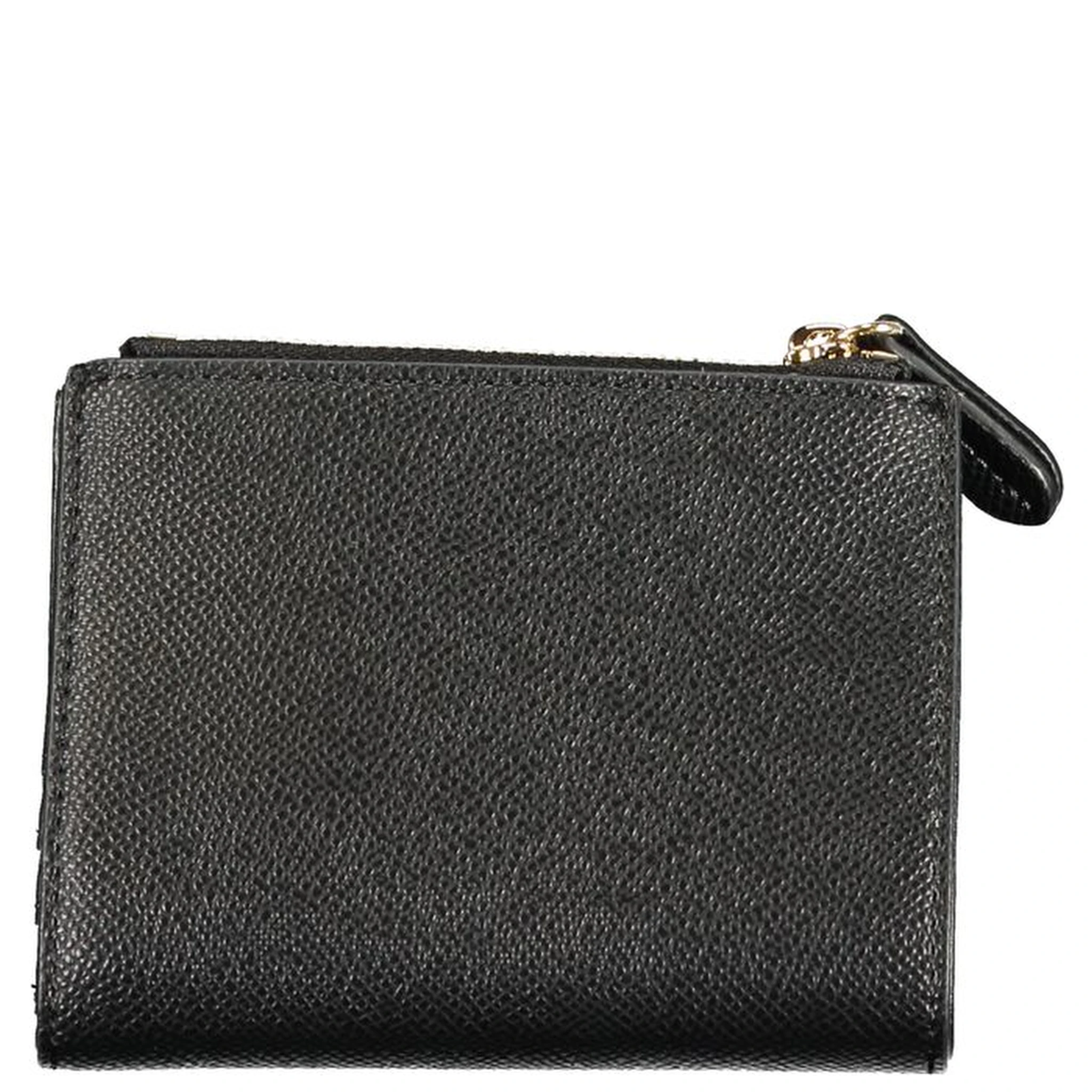 محفظة نسائية سوداء من البولي يوريثان