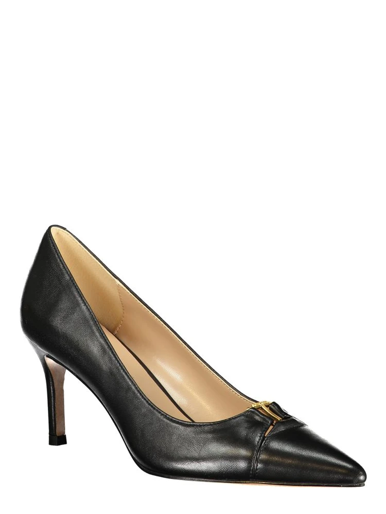 Black Leather Women Classic Shoe alternative