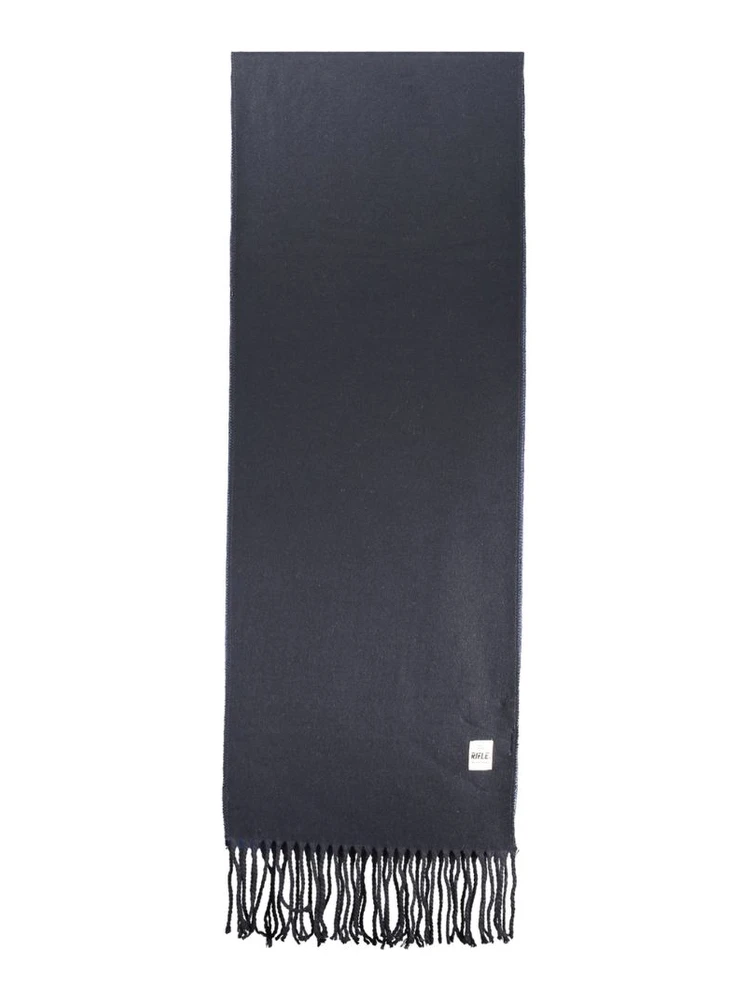 Blue Cotton Men Polo Shirt