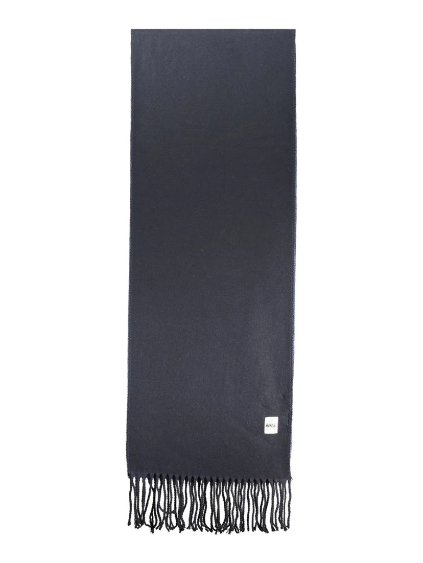 Blue Cotton Men Polo Shirt