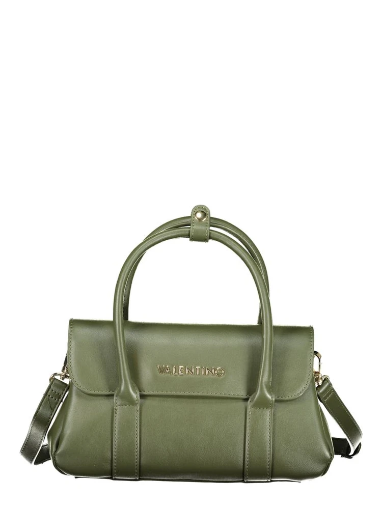 Verde Polyurethane Women Handbag