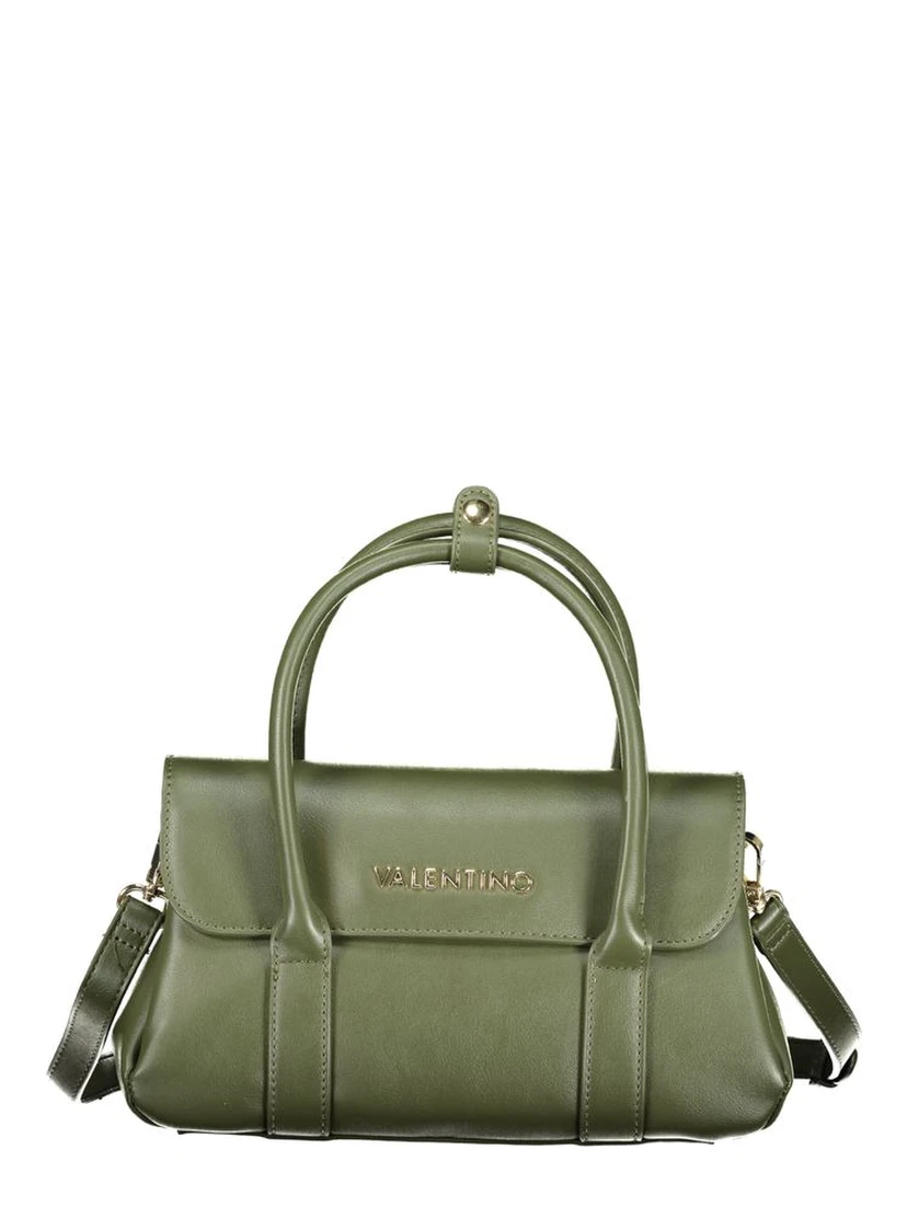 Verde Polyurethane Women Handbag